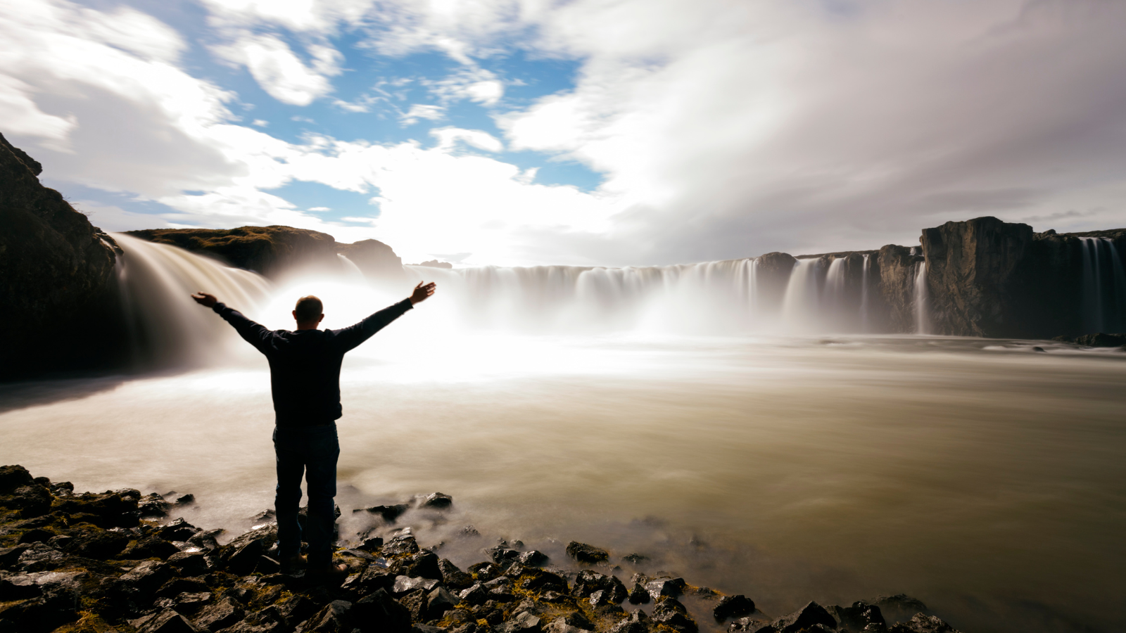 Godafoss Falls Iceland Exploring Rivers and Waterfalls