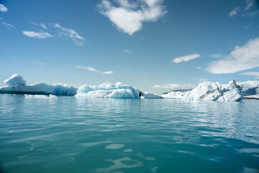 Icebergs in Glacier Lagoon
