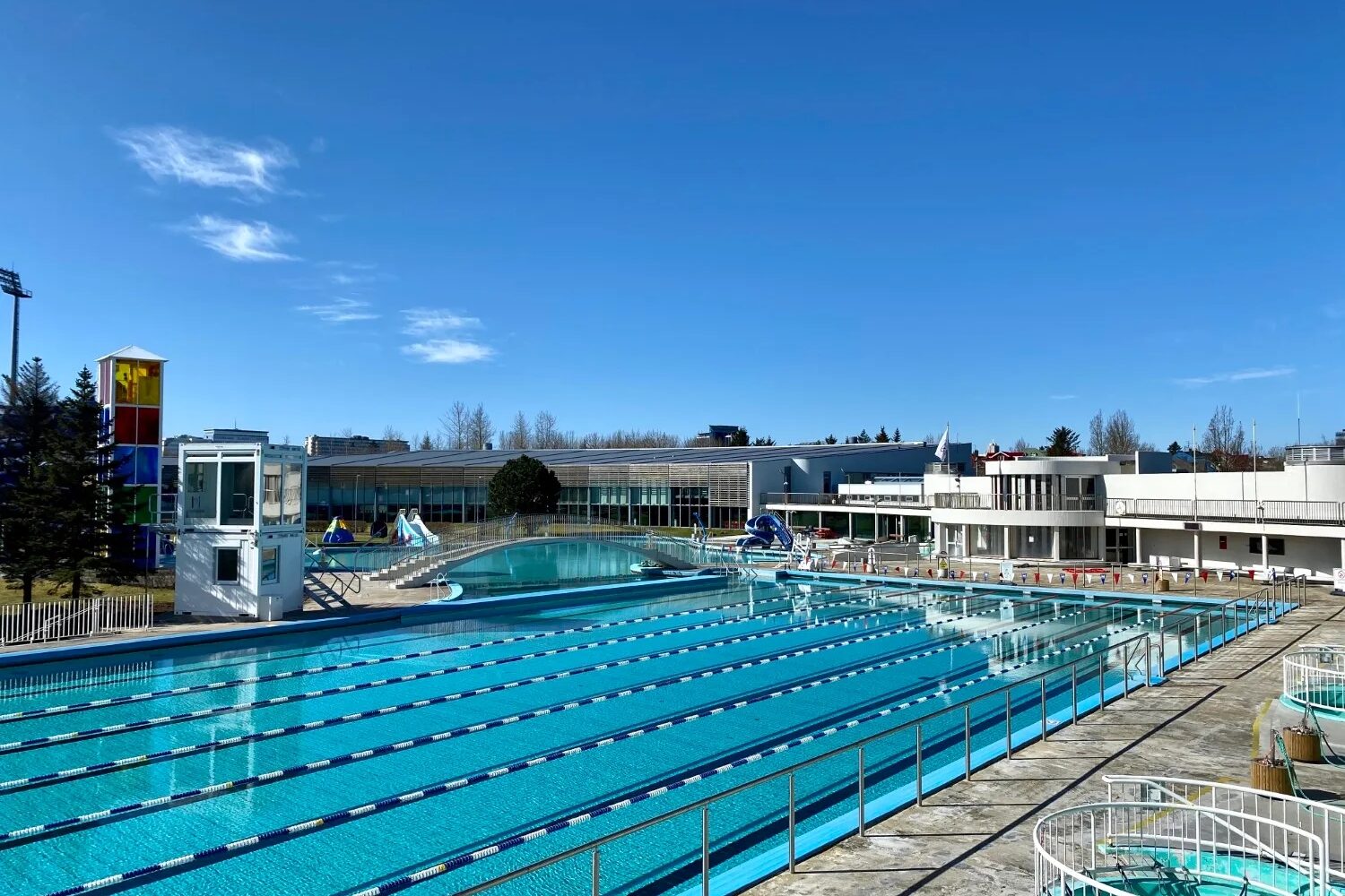 Laugardalslaug Iceland Largest Swimming Olympic Size Pool