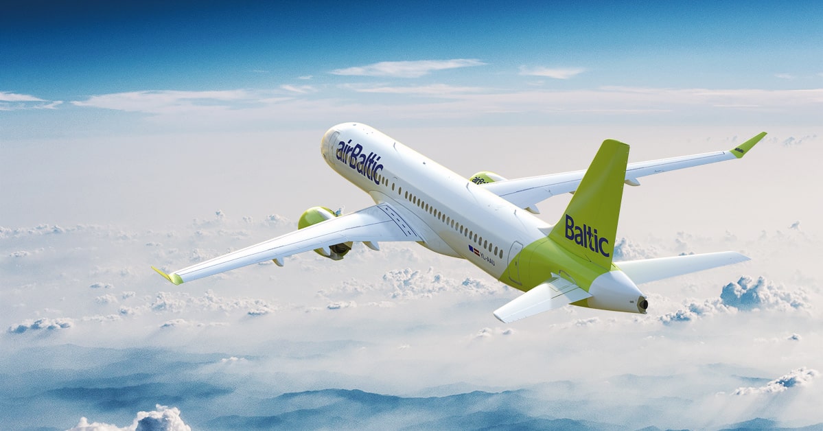 airBaltic airlines plane