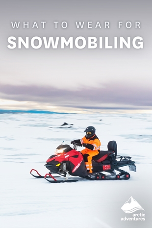 Snowmobiling in Iceland 