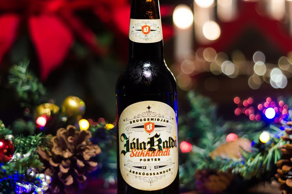Jola Kaldi Classic Christmas beer bottle