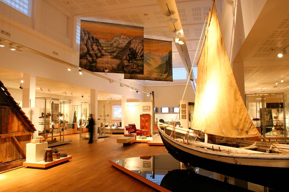 A ship model in the National Museum of Iceland
