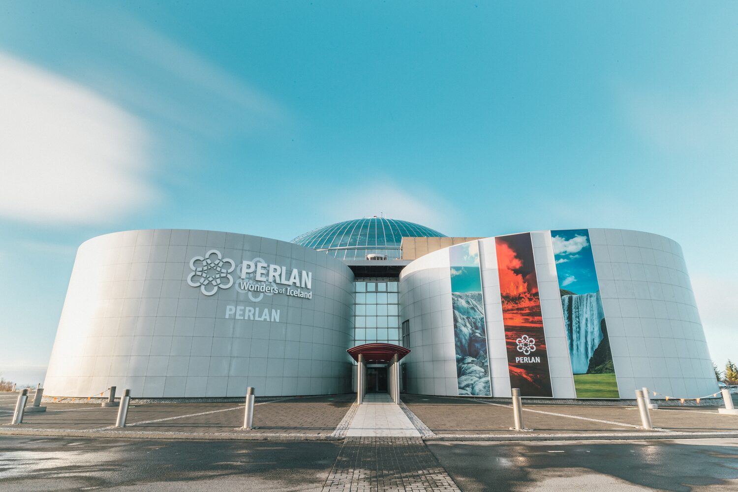 Building of the Perlan Museum in Reykjavik