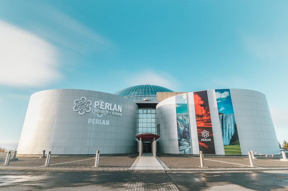 Building of the Perlan Museum in Reykjavik
