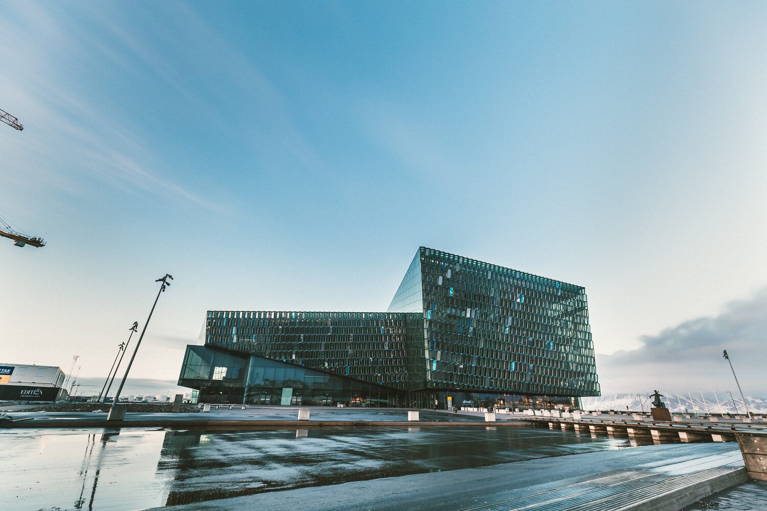 Harpa Concert Hall in Reykjavik