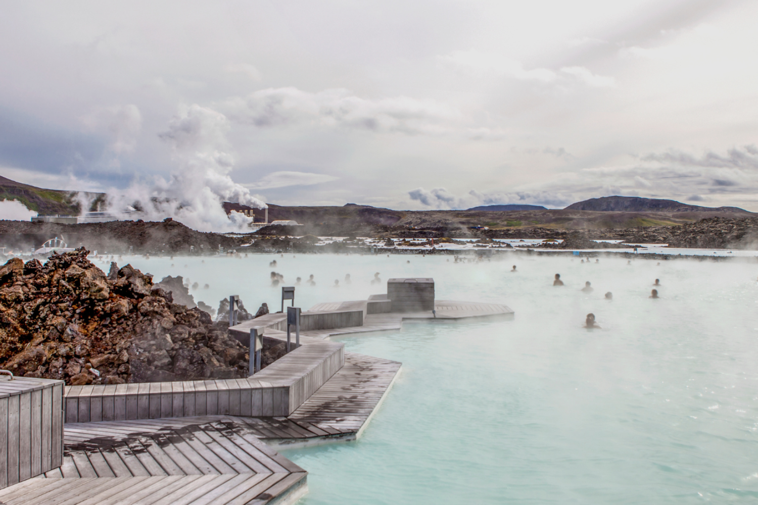 The Blue Lagoon in Iceland