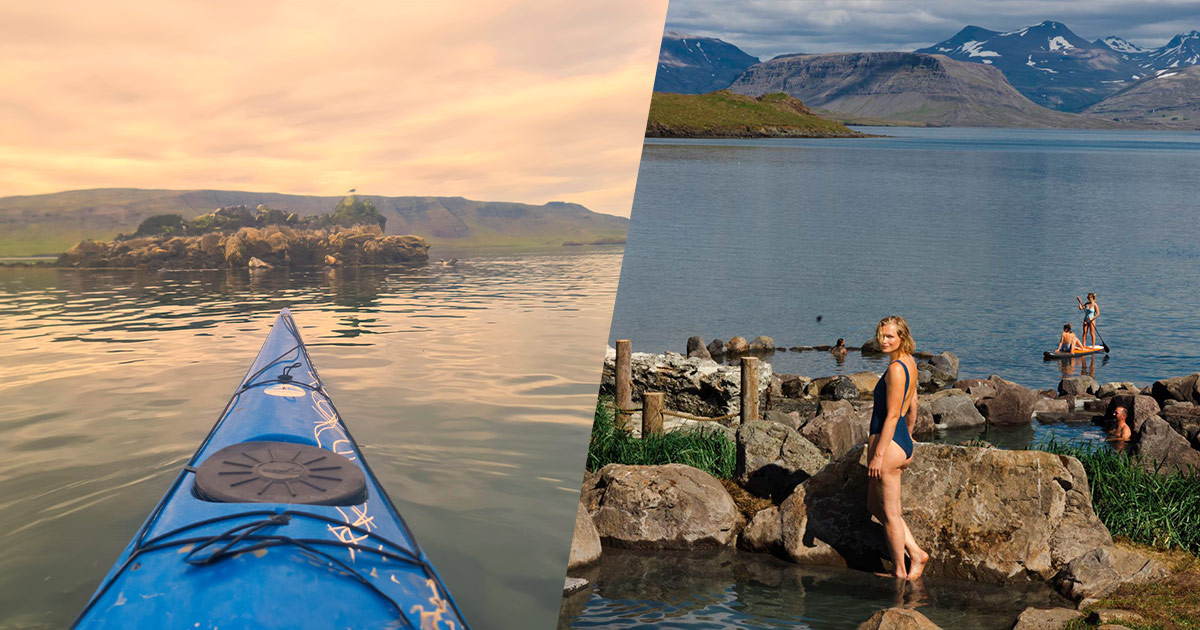 Hvalfjörður Kayaking Tour & Hot Springs Arctic Adventures