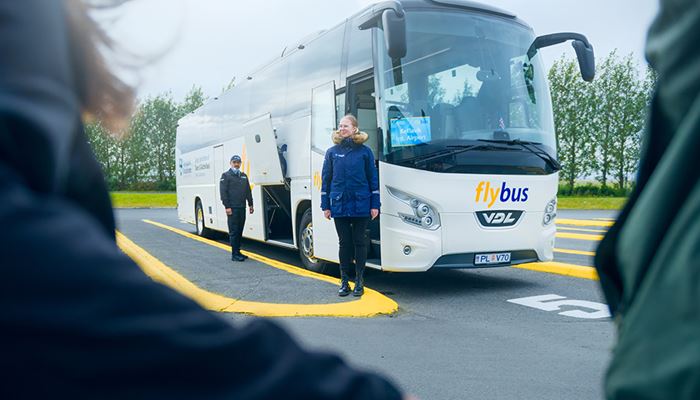 Flybus Airport Transfer in Iceland | Arctic Adventures