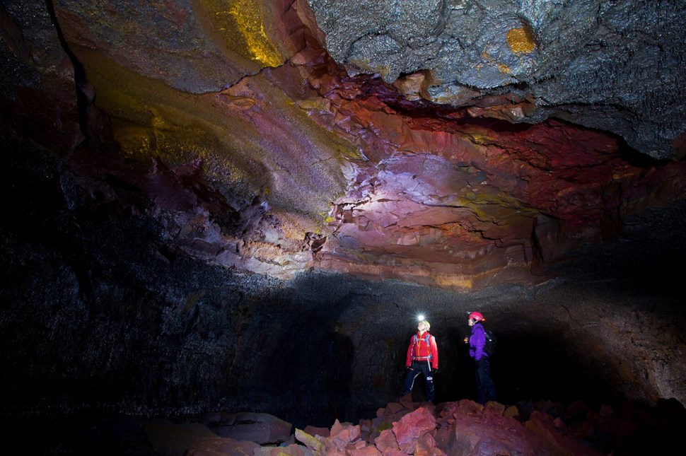 Vidgelmir Cave in Iceland