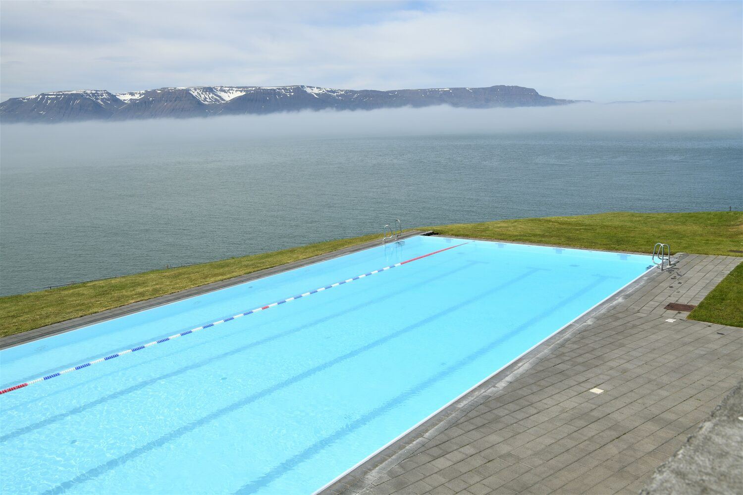 Hofsos the infinity pool in the north