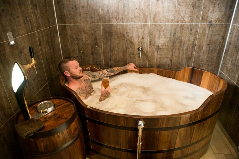 Beer spa north Iceland