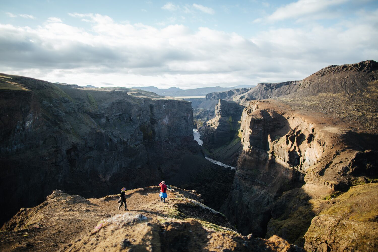 Two Hikers Laugavegur