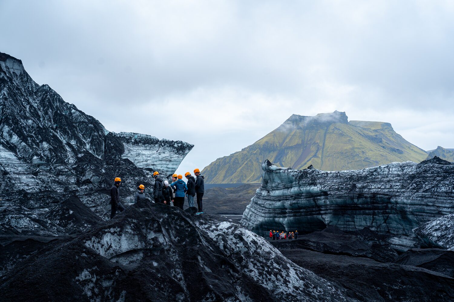 Tour Group Hike Katla