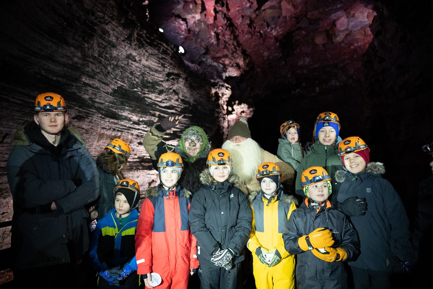 Tour Group Lava Cave