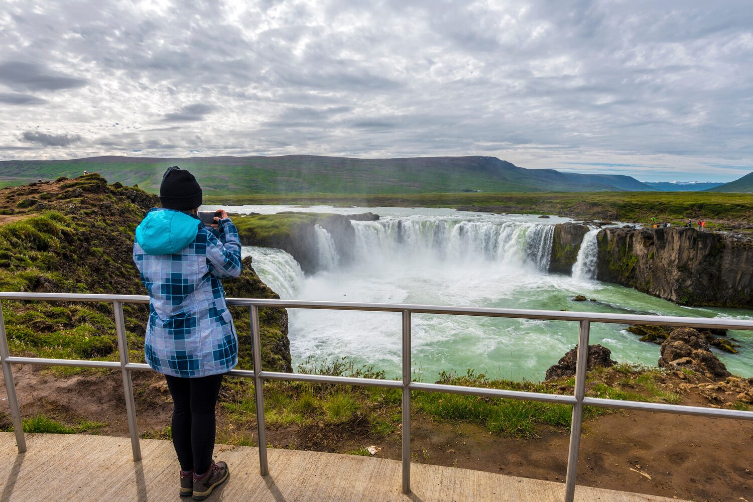 Lady Photograph Godafoss
