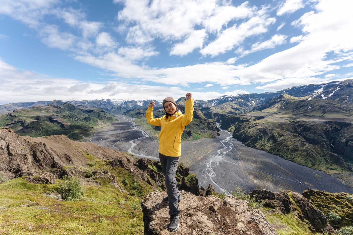 Female Hiker Thorsmork