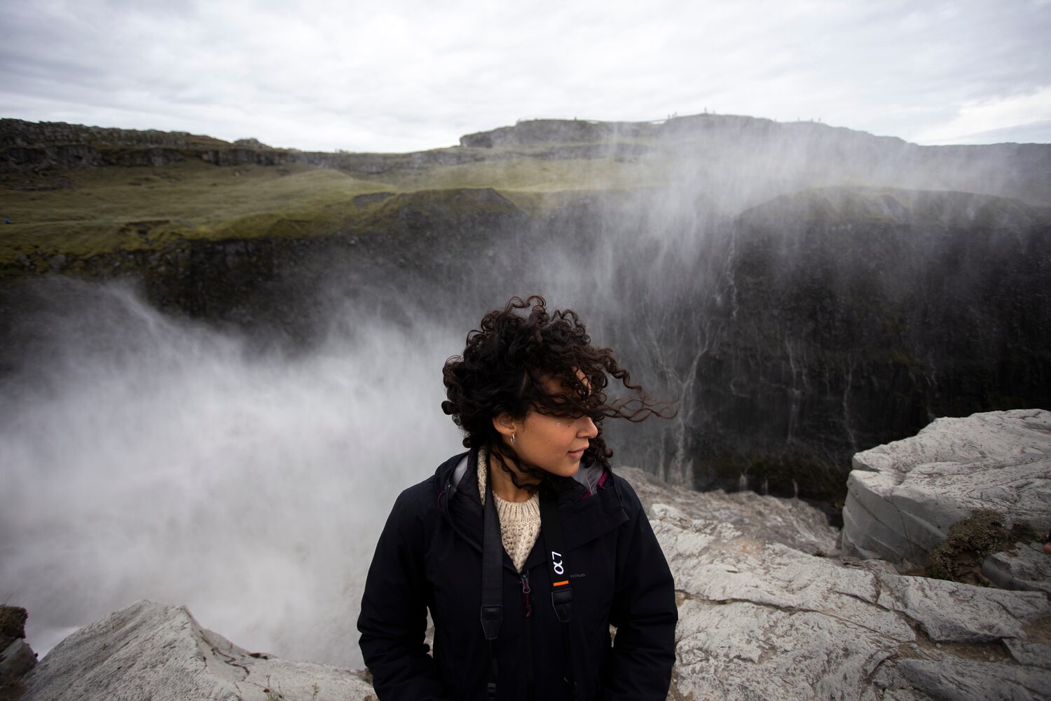 Female Gullfoss Mist 