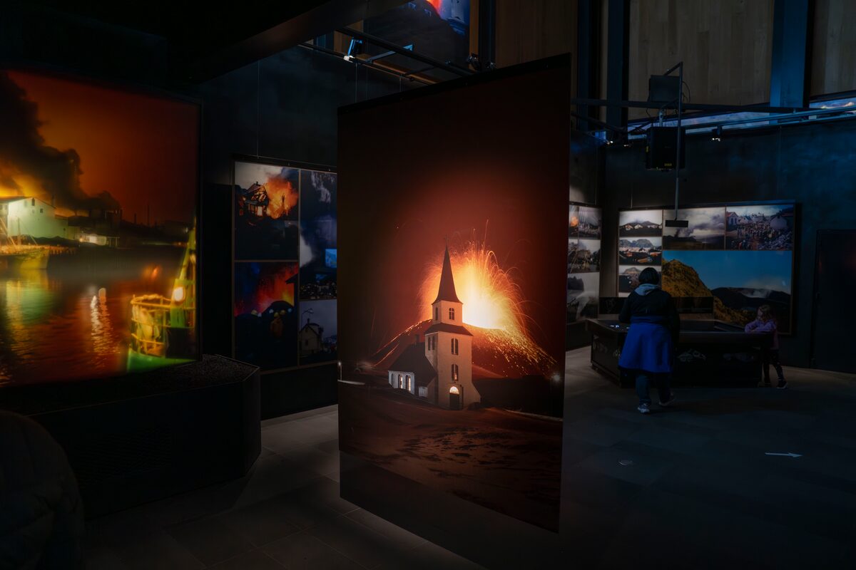 Eldheimar Museum in Vestmannaeyjar island