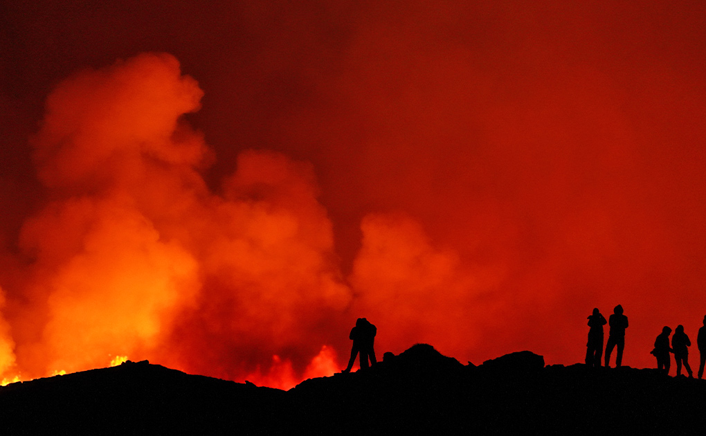 Volcanic Eruption in Iceland 2025