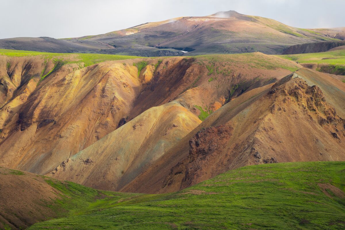 Landmannalaugar Mountain Background