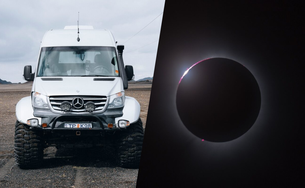 Iceland Eclipse 2026 Tour by Super Jeep