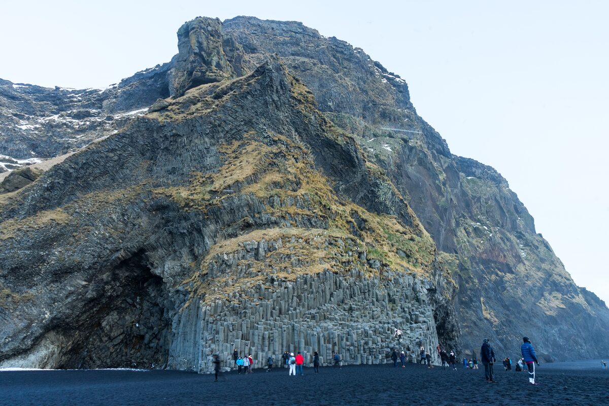Basalt rocks at Reynisfjara beach