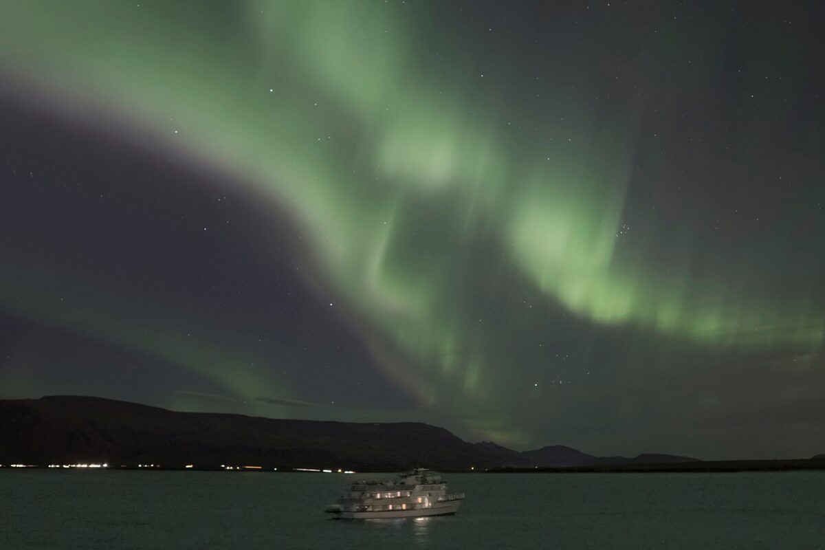 Landscape Sea Aurora