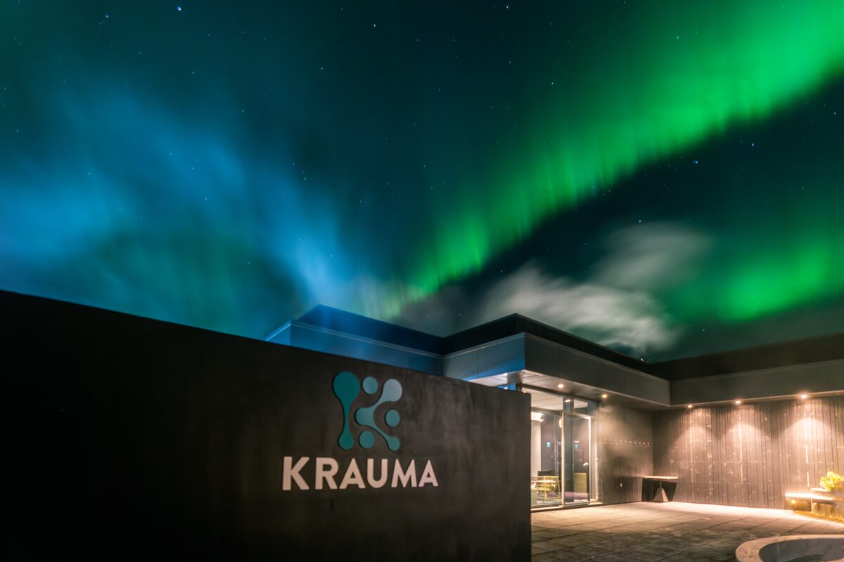Krauma Sign Outside Building 