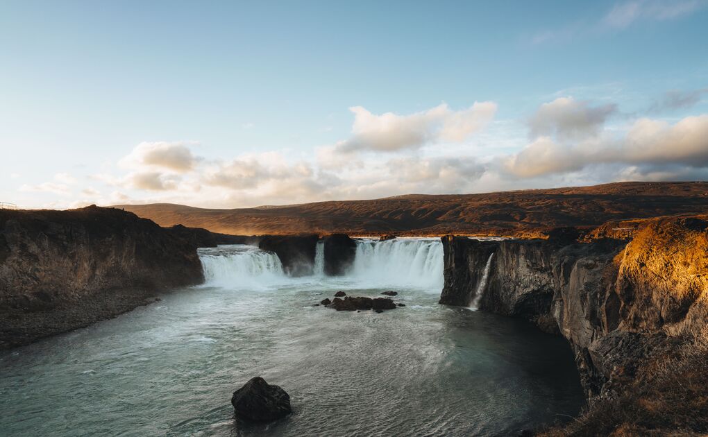 Godafoss Waterfall