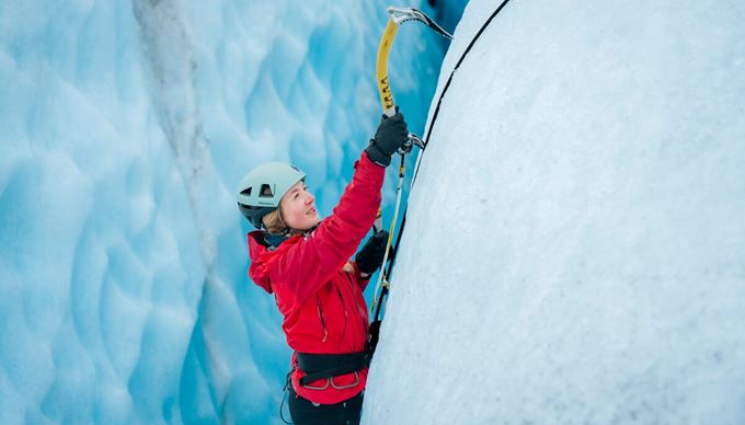 Xtreme Glacier Hiking Ice Climbing Tour in Iceland