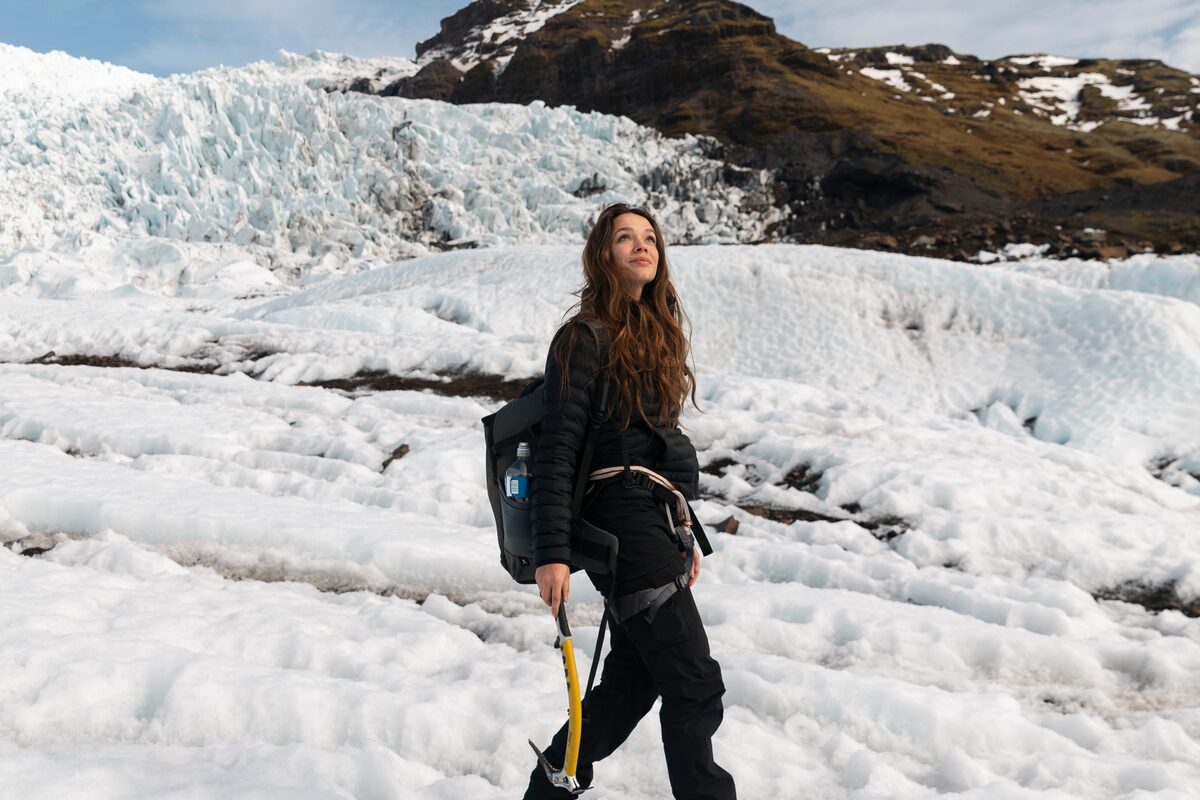 Behind the scenes with @avafgrace on an Arctic Adventures journey