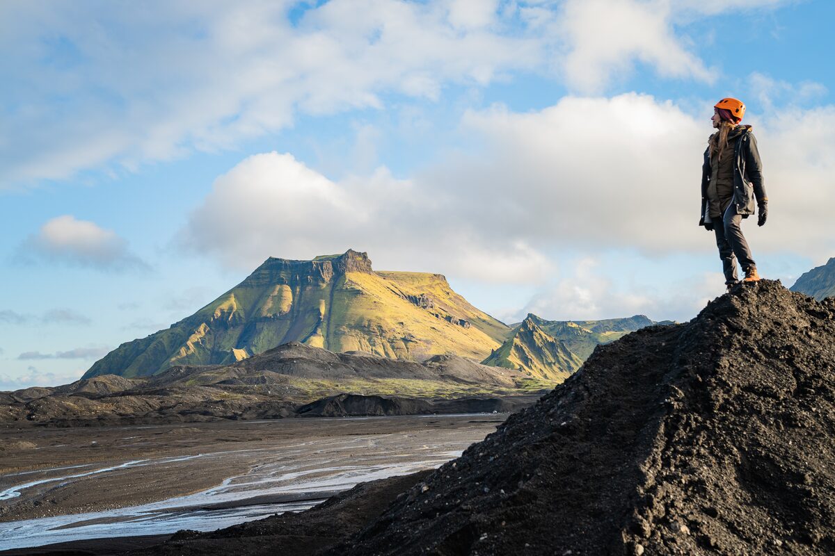 Exploring the Katla ice cave with @WhenToNext