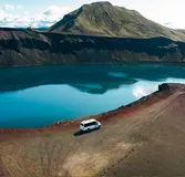 Iceland glacier and waterfall landscape — photo 4