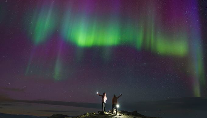 Lava Tunnel Northern Lights 2025–26 Evening Combo Tour