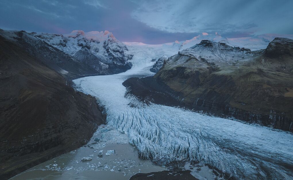 Svínafellsjökull Glacier