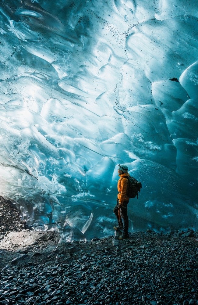 See the Crystal Ice Cave
