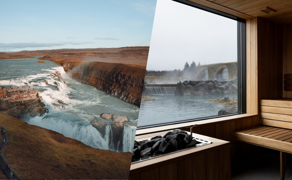 Golden Circle & Laugarás Lagoon Small-Group Tour