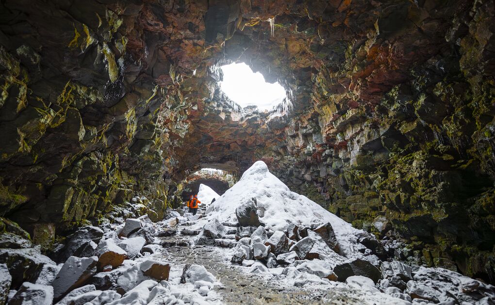 Raufarhólshellir Lava Tunnel Tour