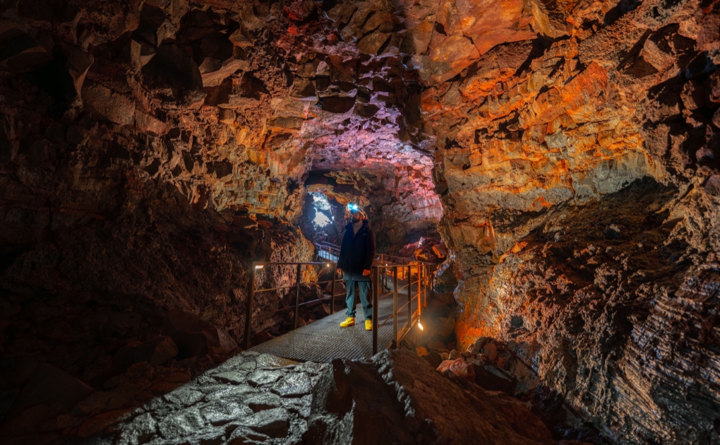 Raufarhólshellir Lava Tunnel Tour