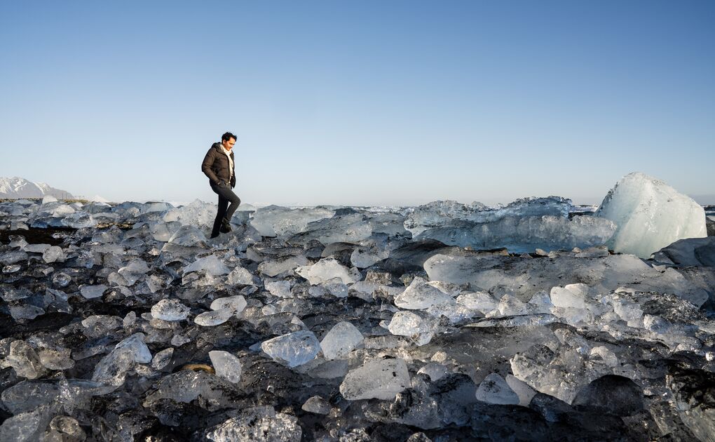 Diamond Beach in Iceland