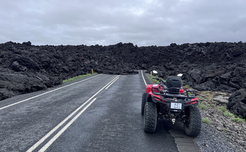 Volcanic ATV Trails in Grindavík