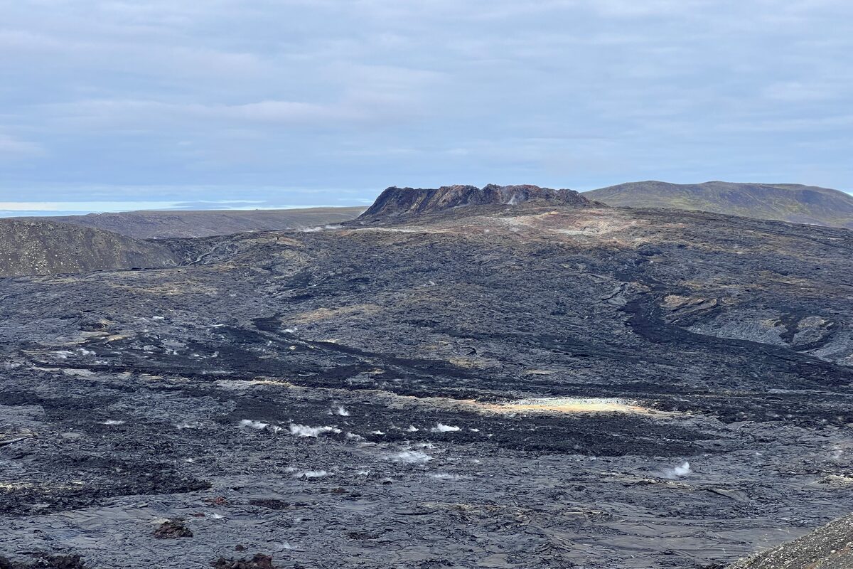 Lava Fields In Reykjanes in Iceland