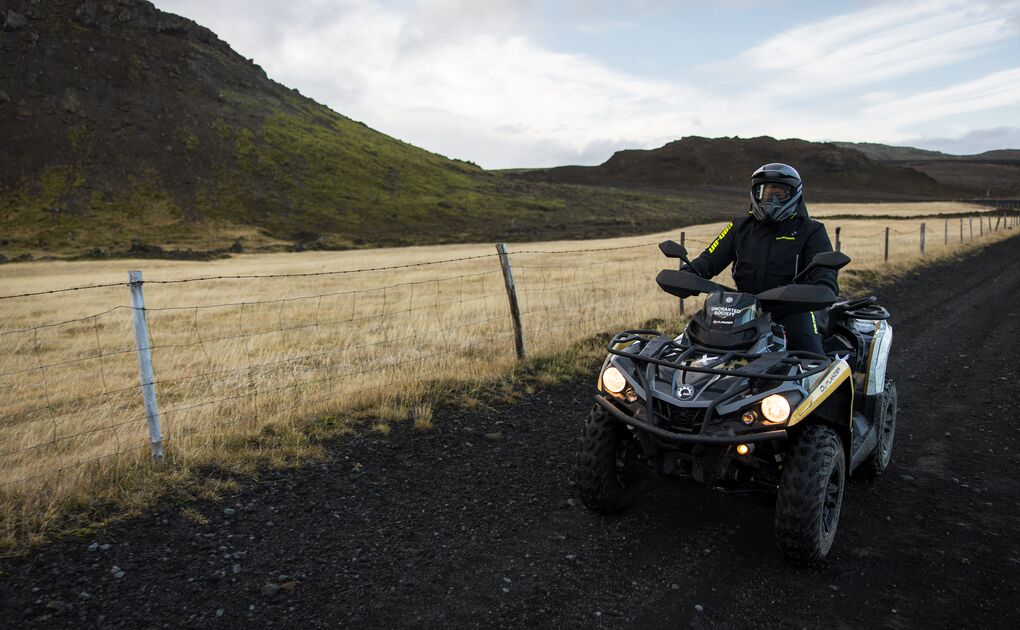 2-Hour Lava Beach Tour on ATVs