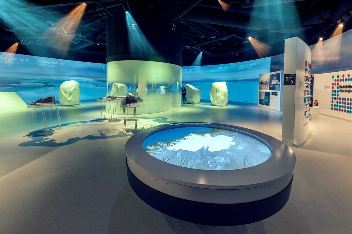 Inside Of Perlan Museum in Iceland