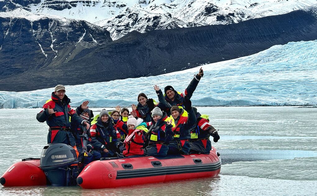 Fjallsárlón Glacier Lagoon Zodiac Boat Tour
