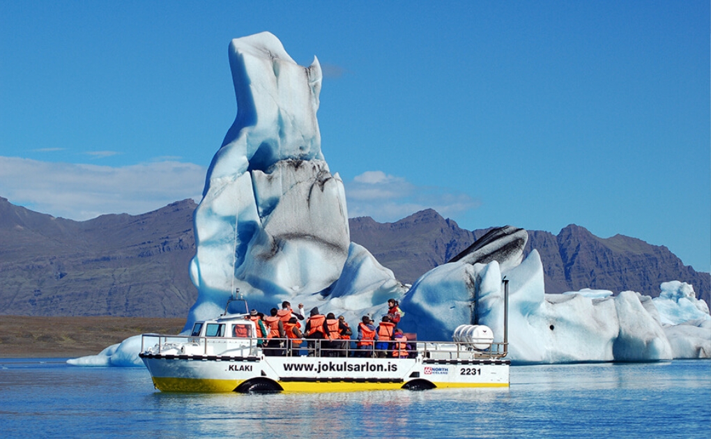 Jökulsárlón Amphibian Boat Tour