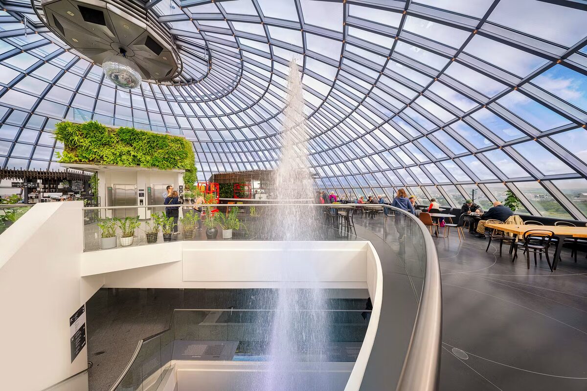 Interior Of Perlan Museum in Iceland