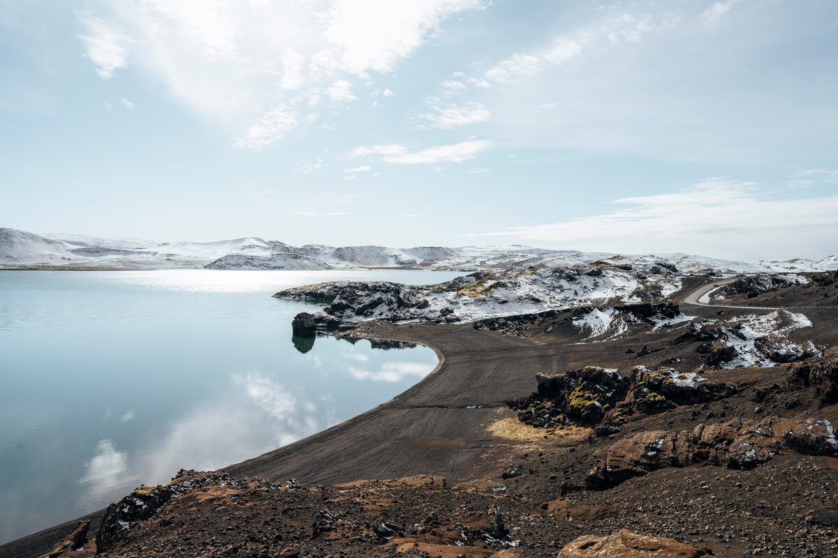 Kleifarvatn Area In Reykjanes, Iceland