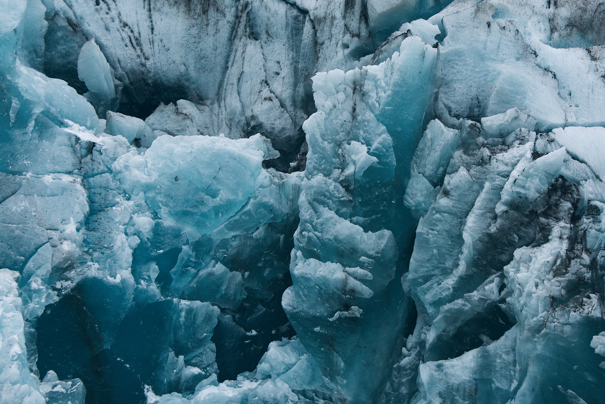 Ice Formations At Jokulsarlon Glacier Lagoon in Iceland